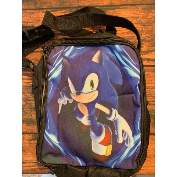 Sonic The Hedgehog Insulated Lunch Bag Cooler With Adjustable Strap - Picture 1 of 3